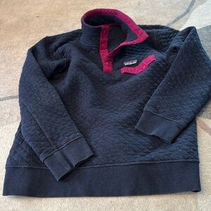 Patagonia quilted pullover sweater size M